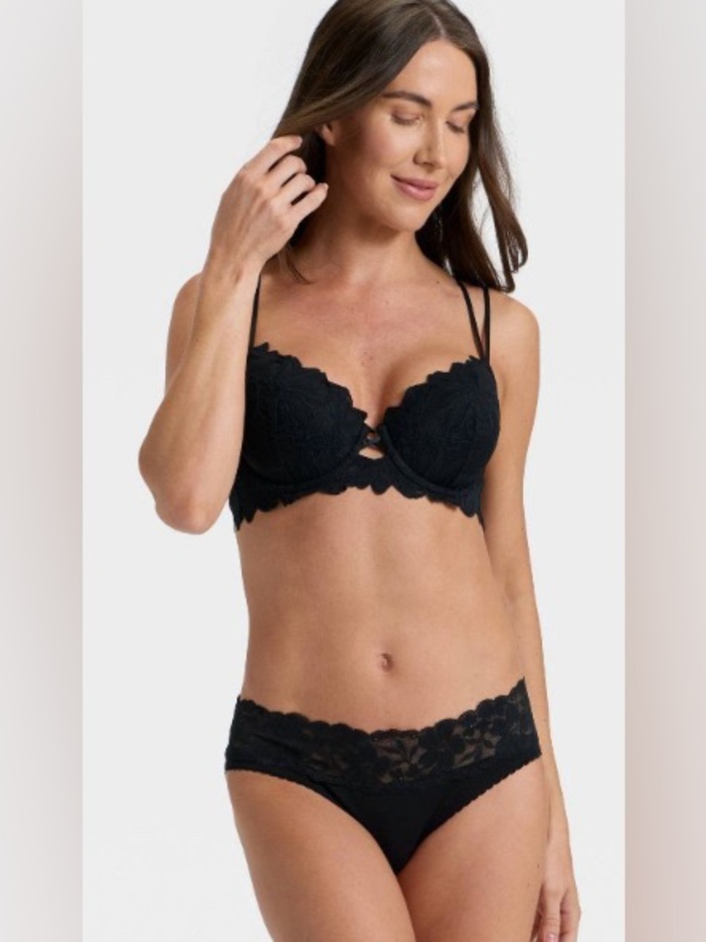NWT Auden Demi Lightly Lined Underwire Lace Bra 38C Women’s